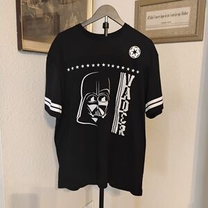 Disney Parks Darth Vader Black Men's Size XL Graphic Jersey T-Shirt
